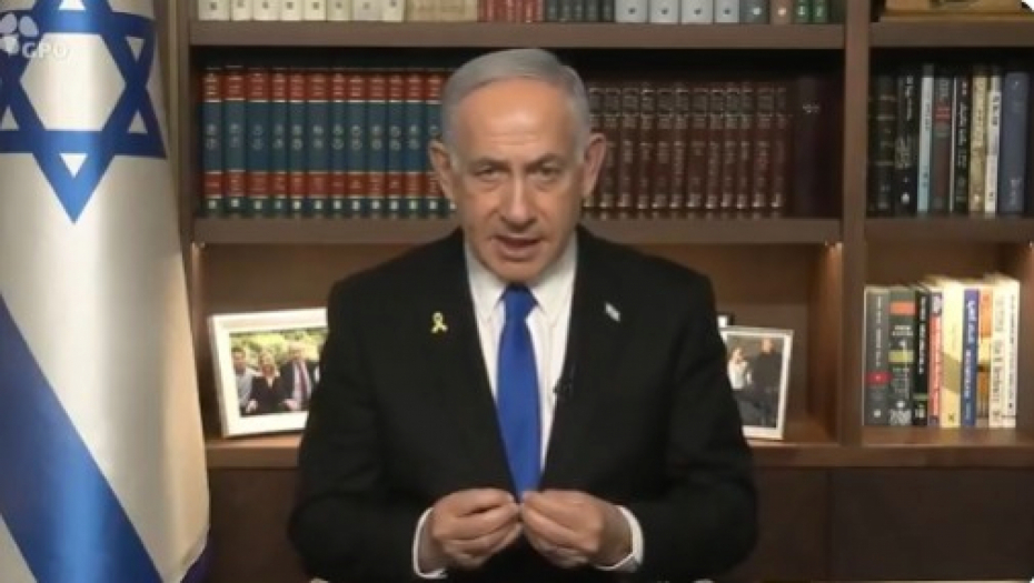 Printscreen/X/Benjamin Netanyahu