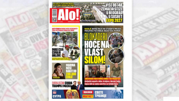 Štampano izdanje Alo! za 7.jun