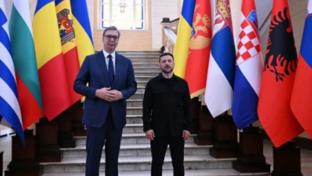 Aleksandar Vučić i Volodimir Zelenski